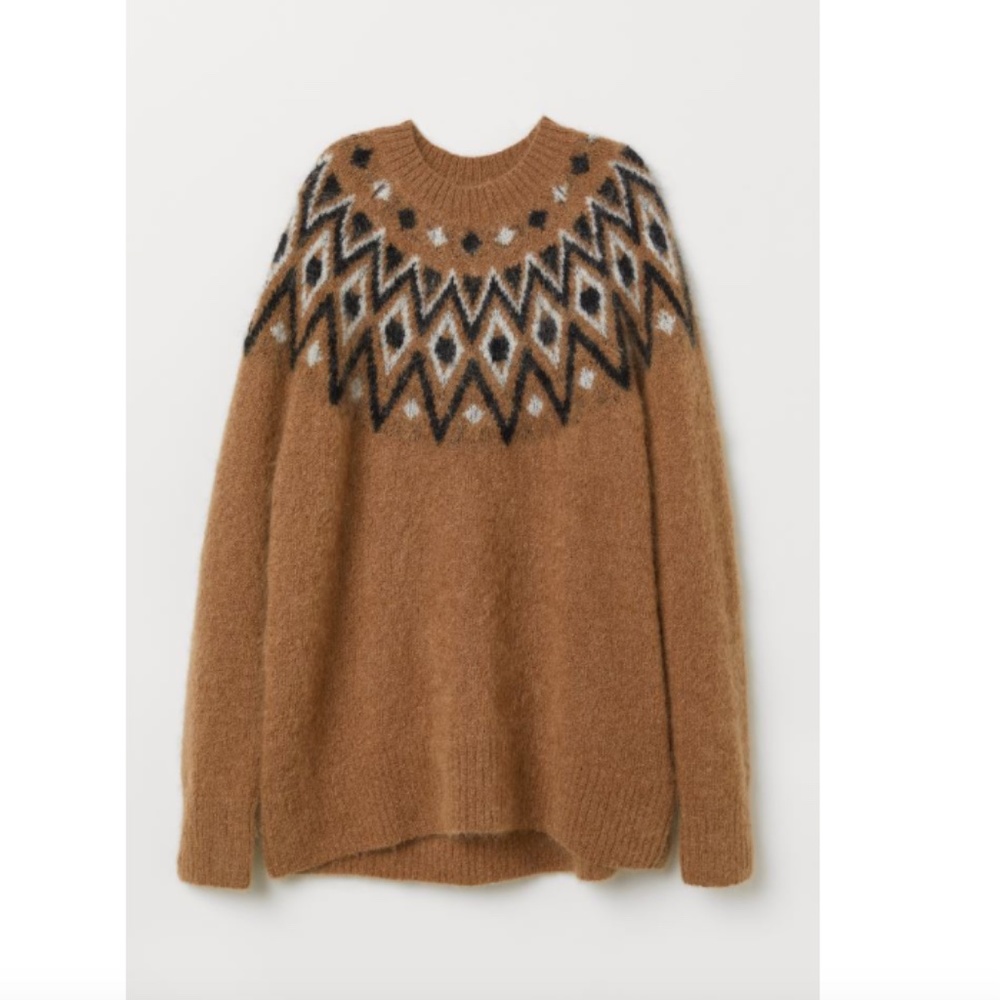 H&M Oversized Wool-Blend Sweater